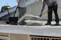 Warter flat roofing repair